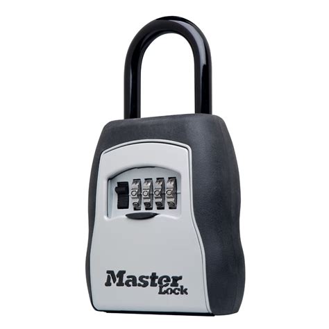 master lock - locking combination 5-key steel box|master lock combination key safe.